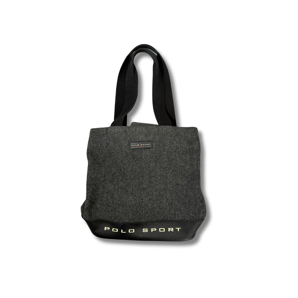 Vintage Polo Sport Tasche Grau