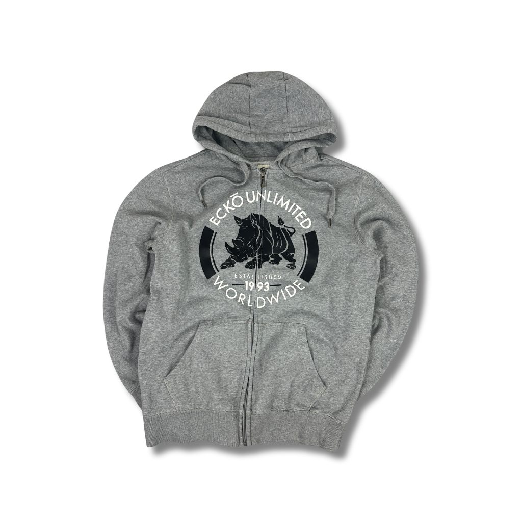 Vintage Ecko Unlimited Zipper Grau (M)