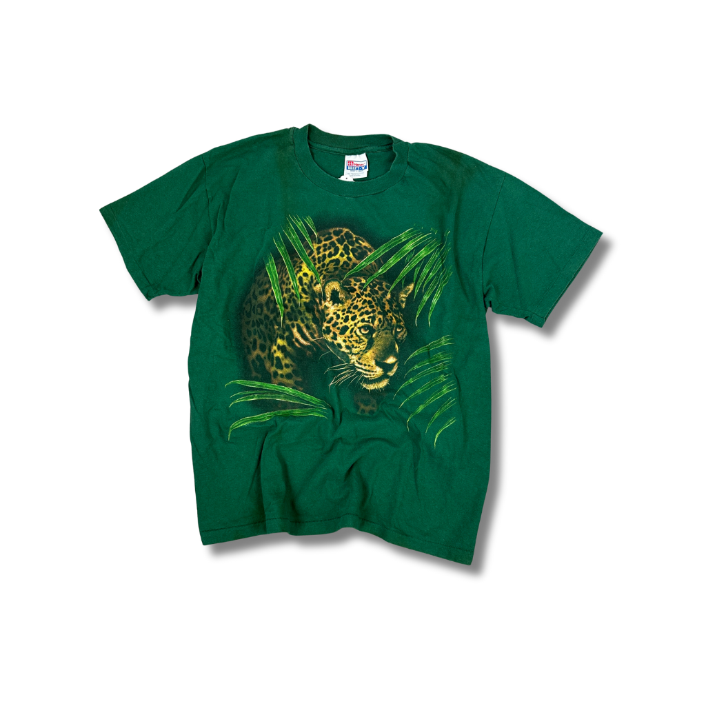 Vintage 90s Hanes Jungle T-Shirt (L)