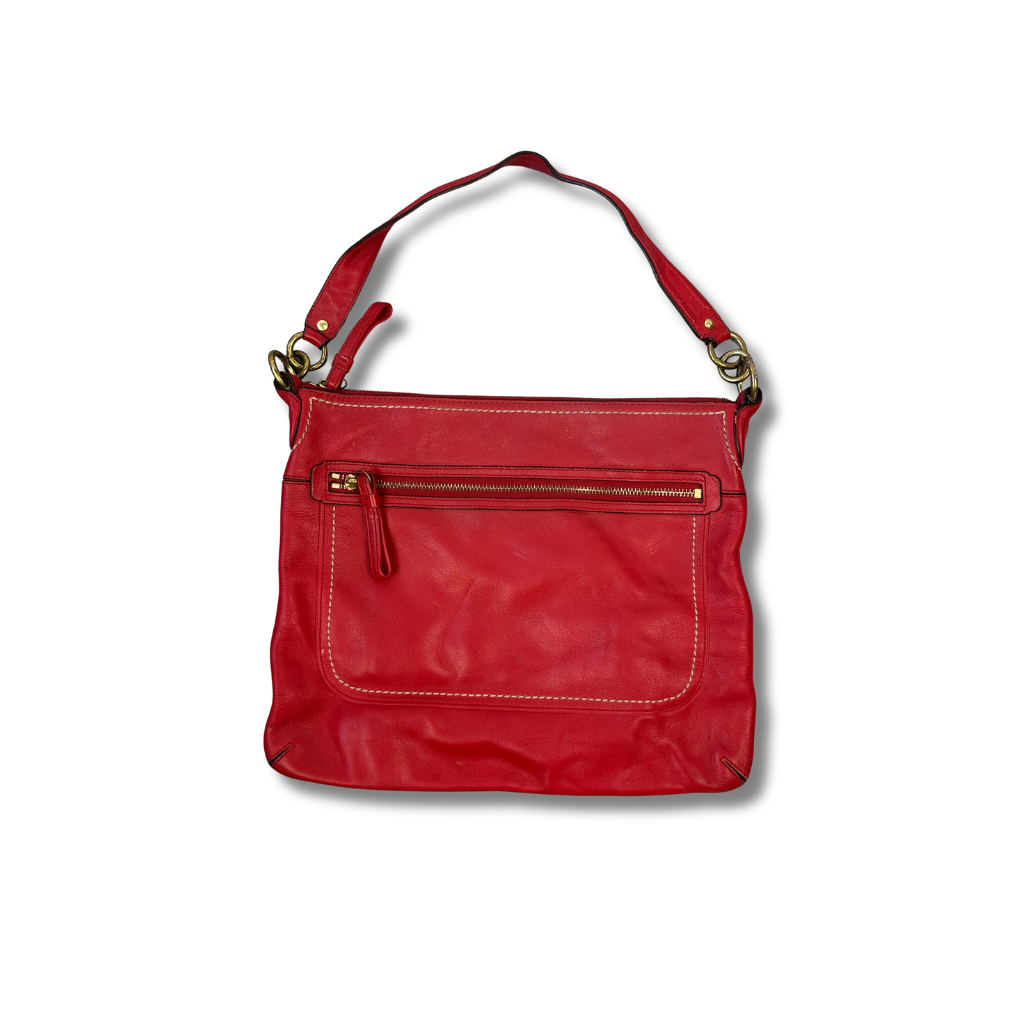 Vintage Coach Handtasche Rot