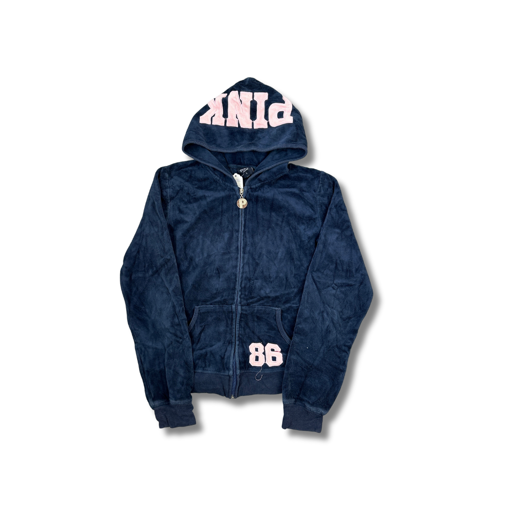 Victorias Secret Pink Hoodie Blau (L)