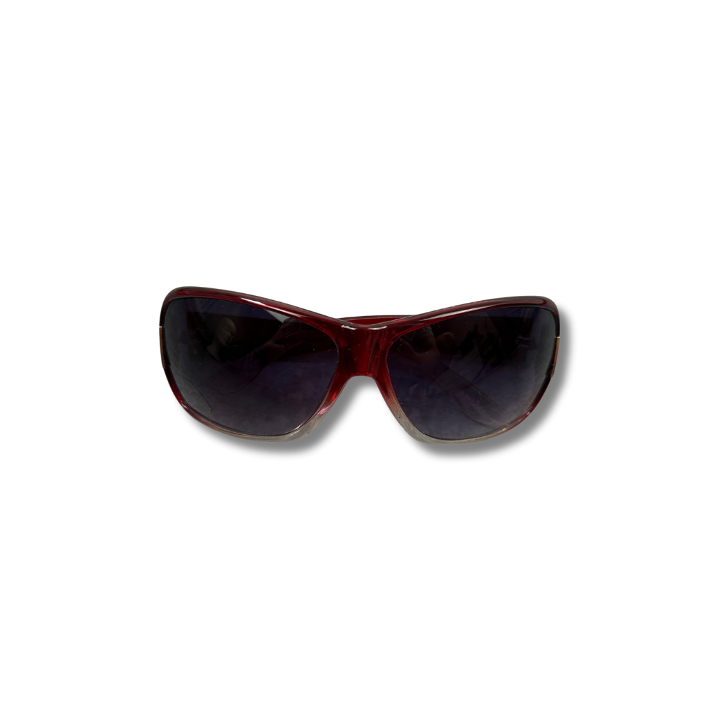 Sonnenbrille Rot Weiß