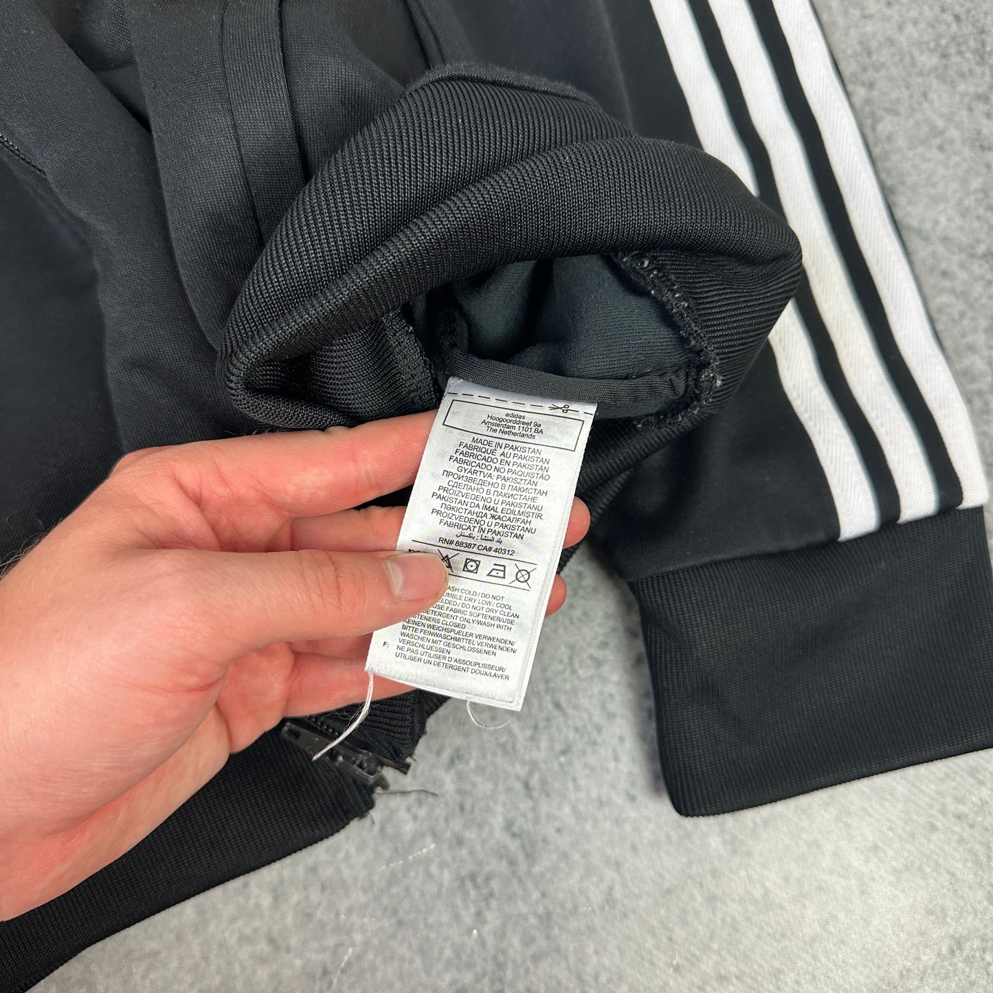 Adidas Trainingsjacke Schwarz (XL)