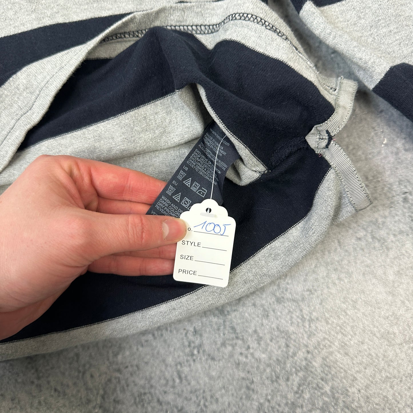 Tommy Hilfiger Polo Grau (L)