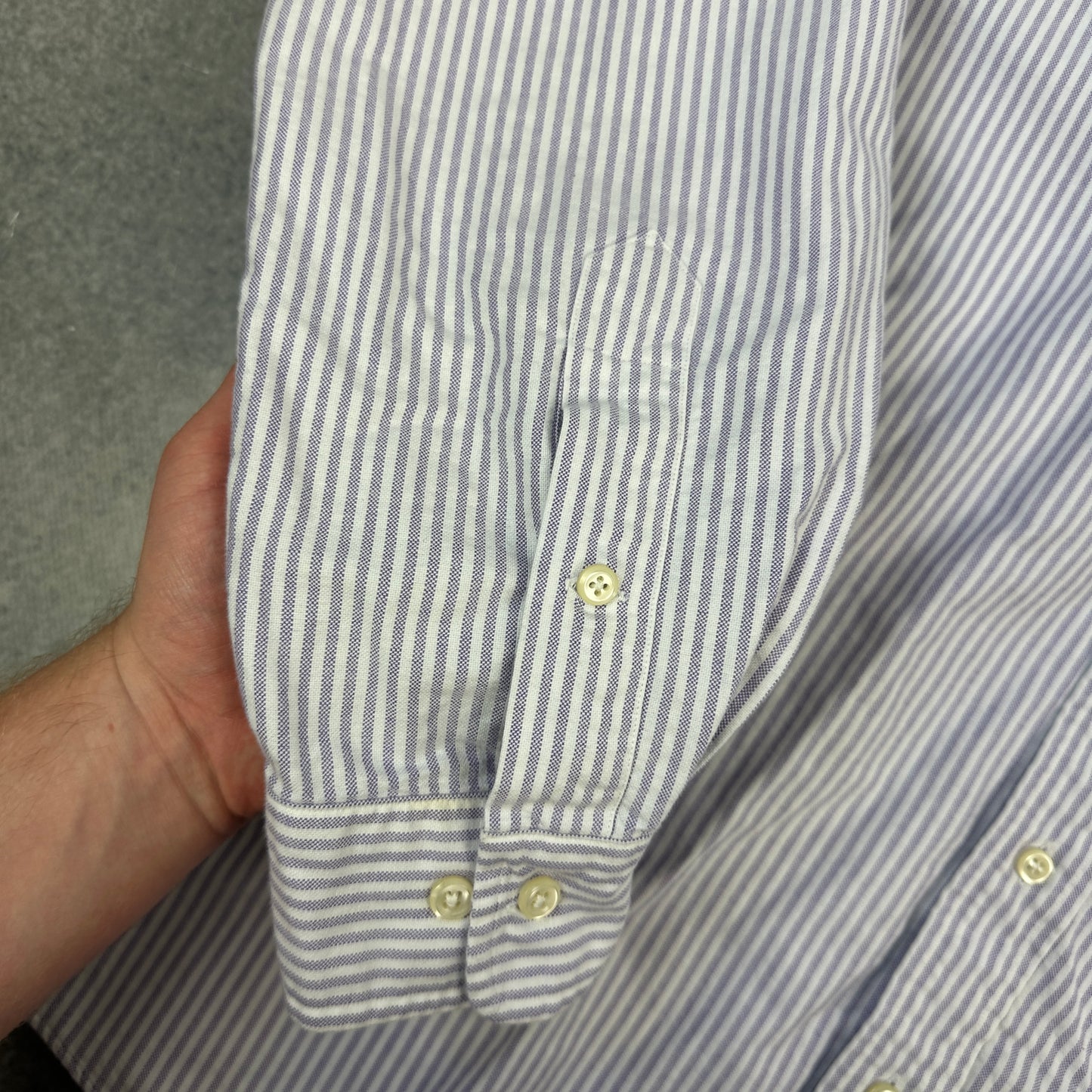 Ralph Lauren Hemd Fliederfarben / Weiß (S)