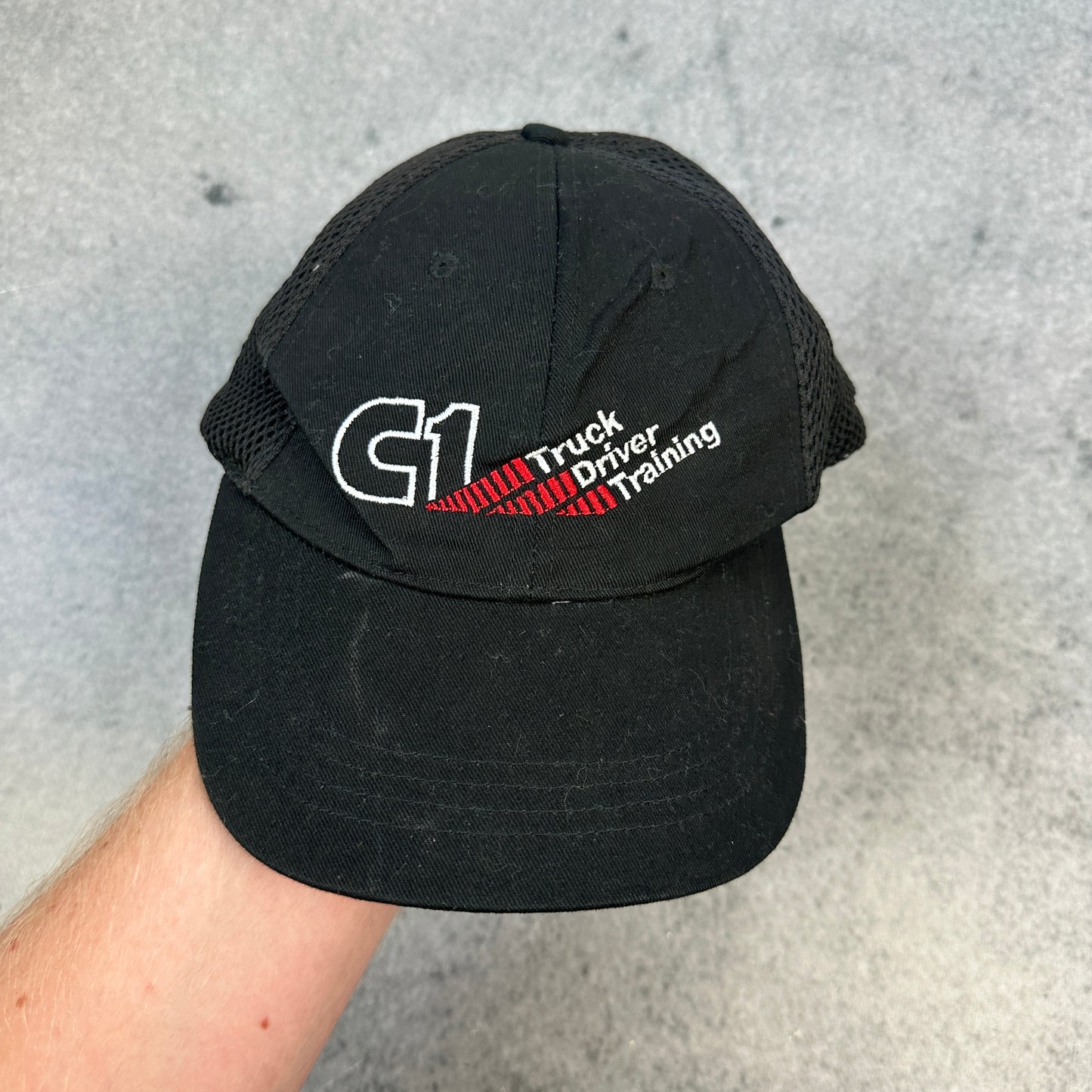 C1 Truck Driving Training Cap Schwarz