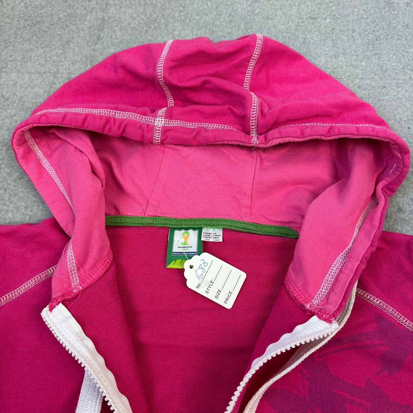Deutschland Fifa World Cup Brasil Zip-Jacke (L)