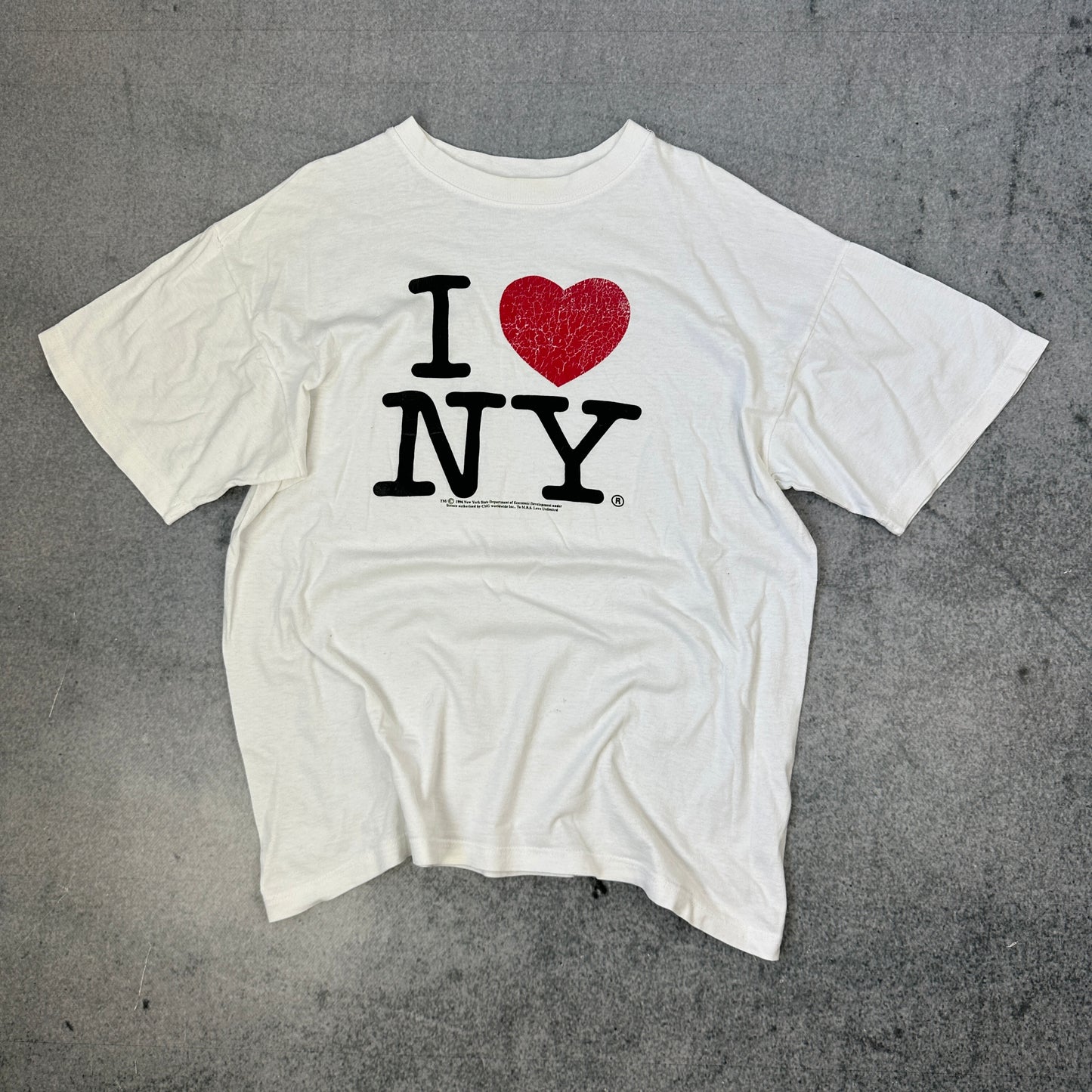 Vintage I Love New York T-Shirt 1996 (L-XL)