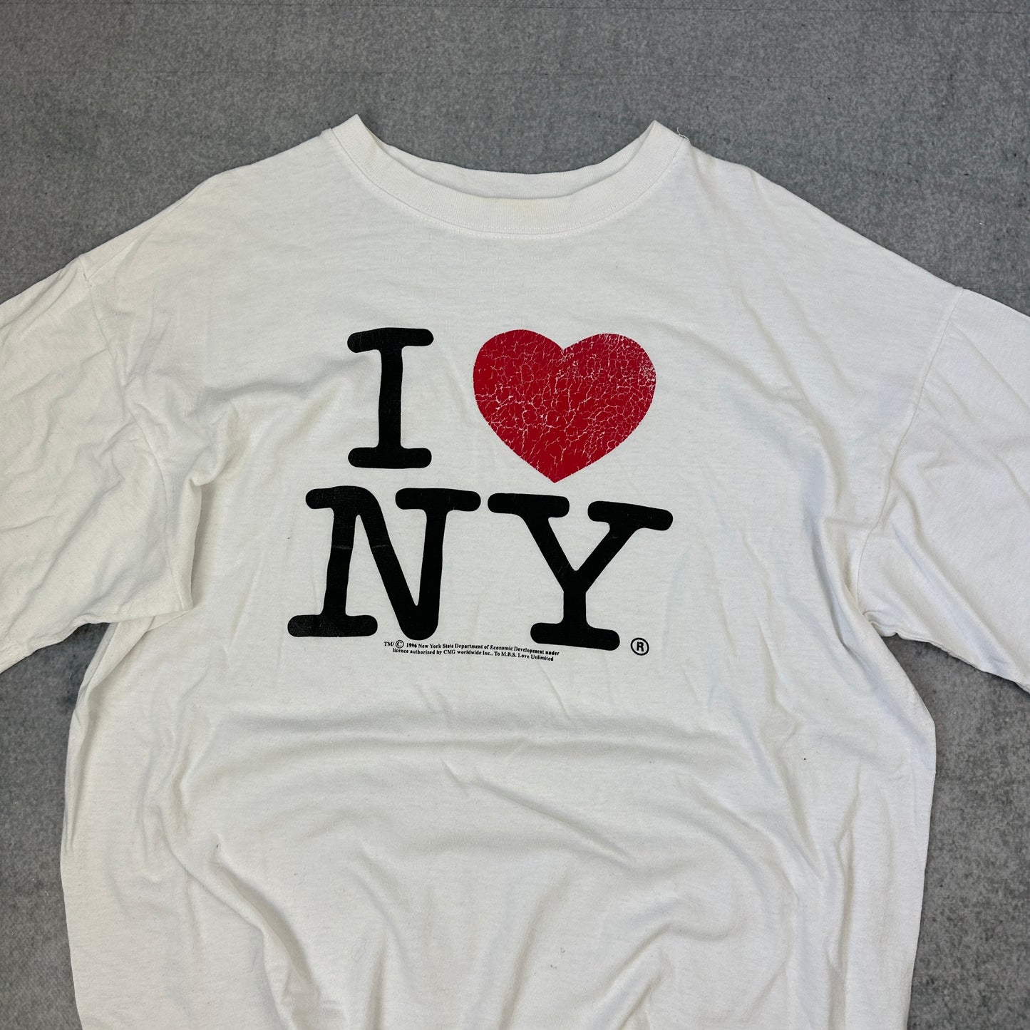 Vintage I Love New York T-Shirt 1996 (L-XL)