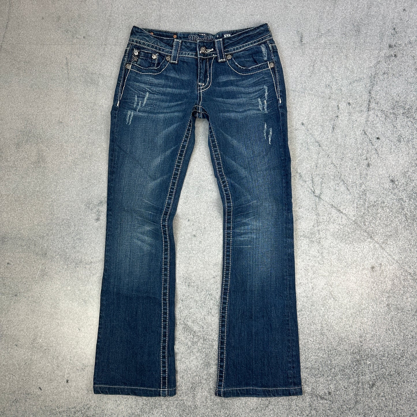 Y2K Miss Me Jeans 26 (XS-S)