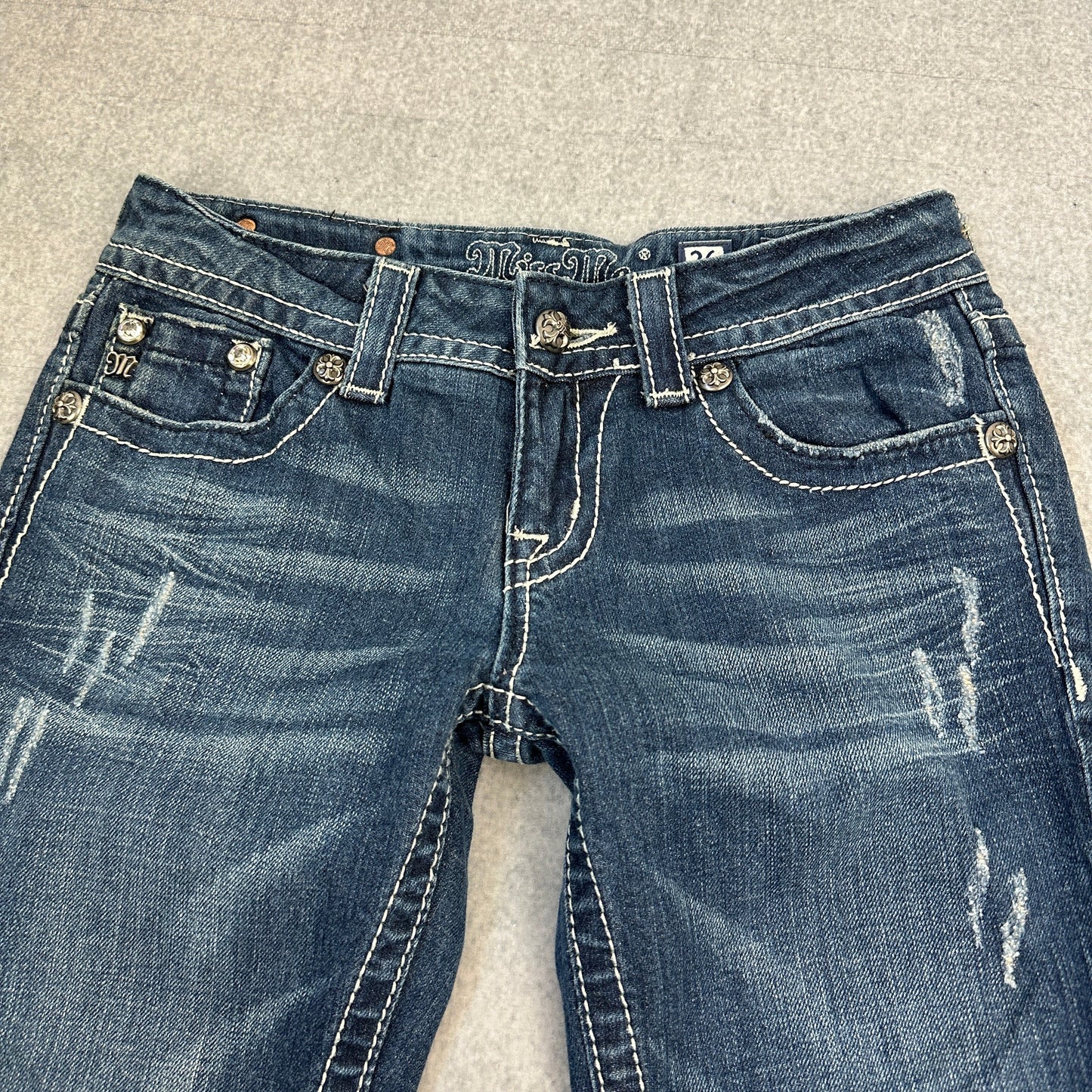 Y2K Miss Me Jeans 26 (XS-S)