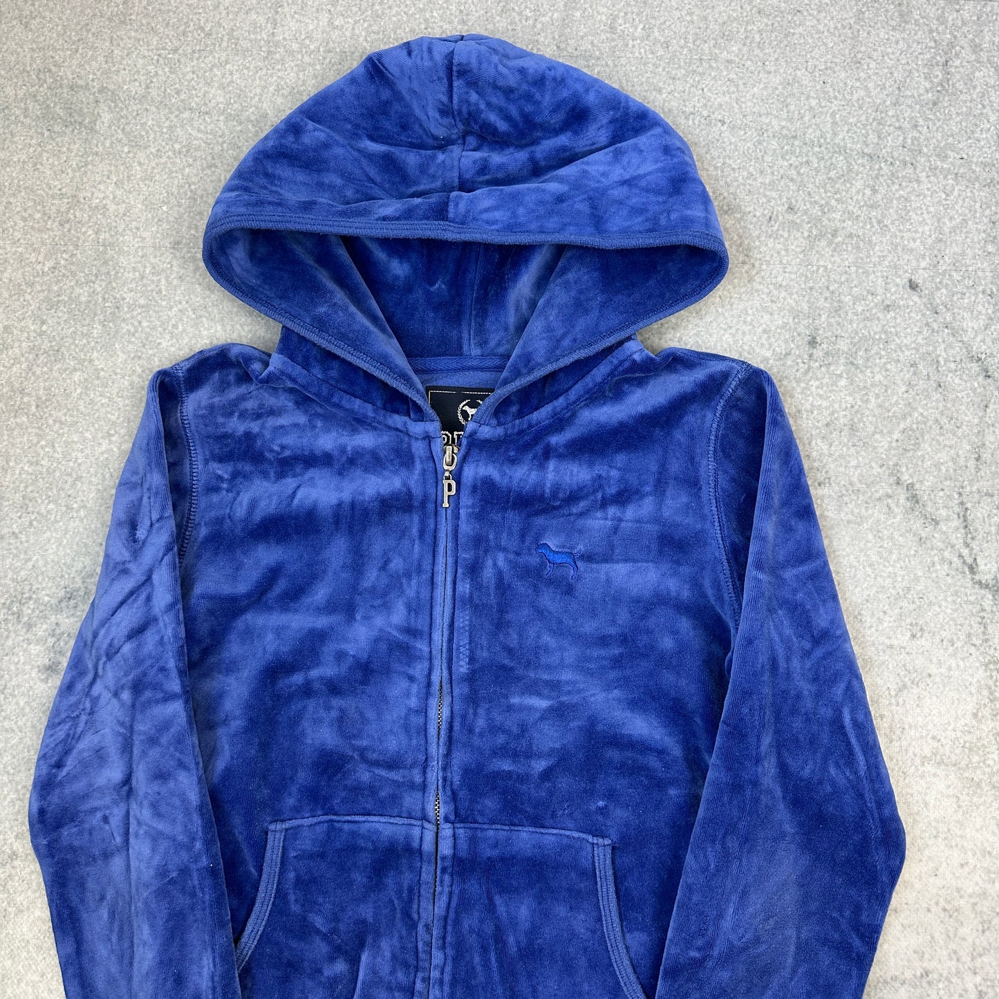 Victroias Secret Pink Hoodie Blau (S)