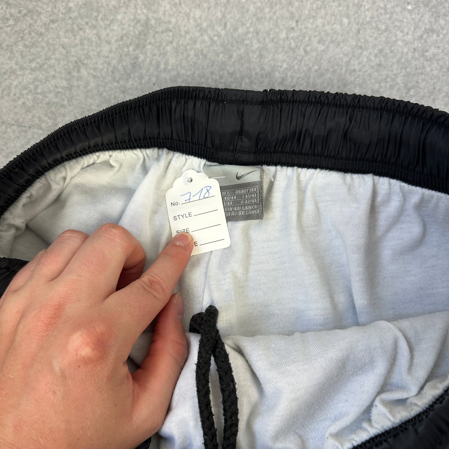 Vintage Nike Trackpants Schwarz (L)