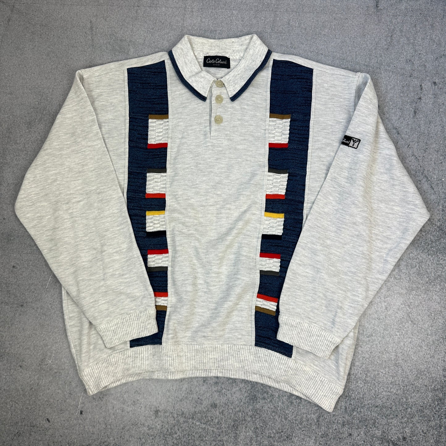 Vintage Carlo Colucci Sport Sweater (XXL)
