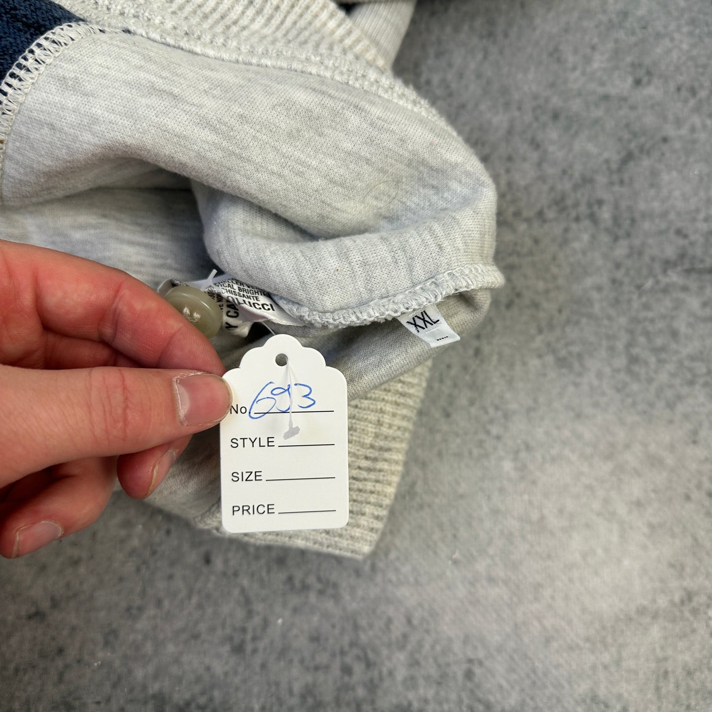 Vintage Carlo Colucci Sport Sweater (XXL)