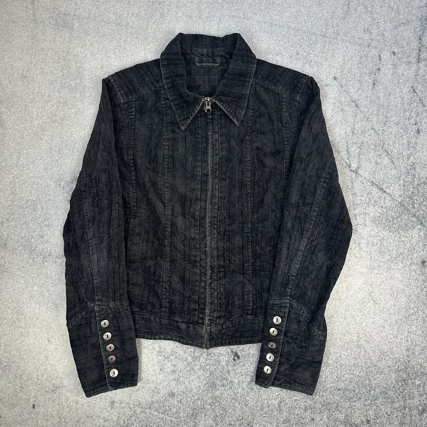 Cordjacke Schwarz (S)