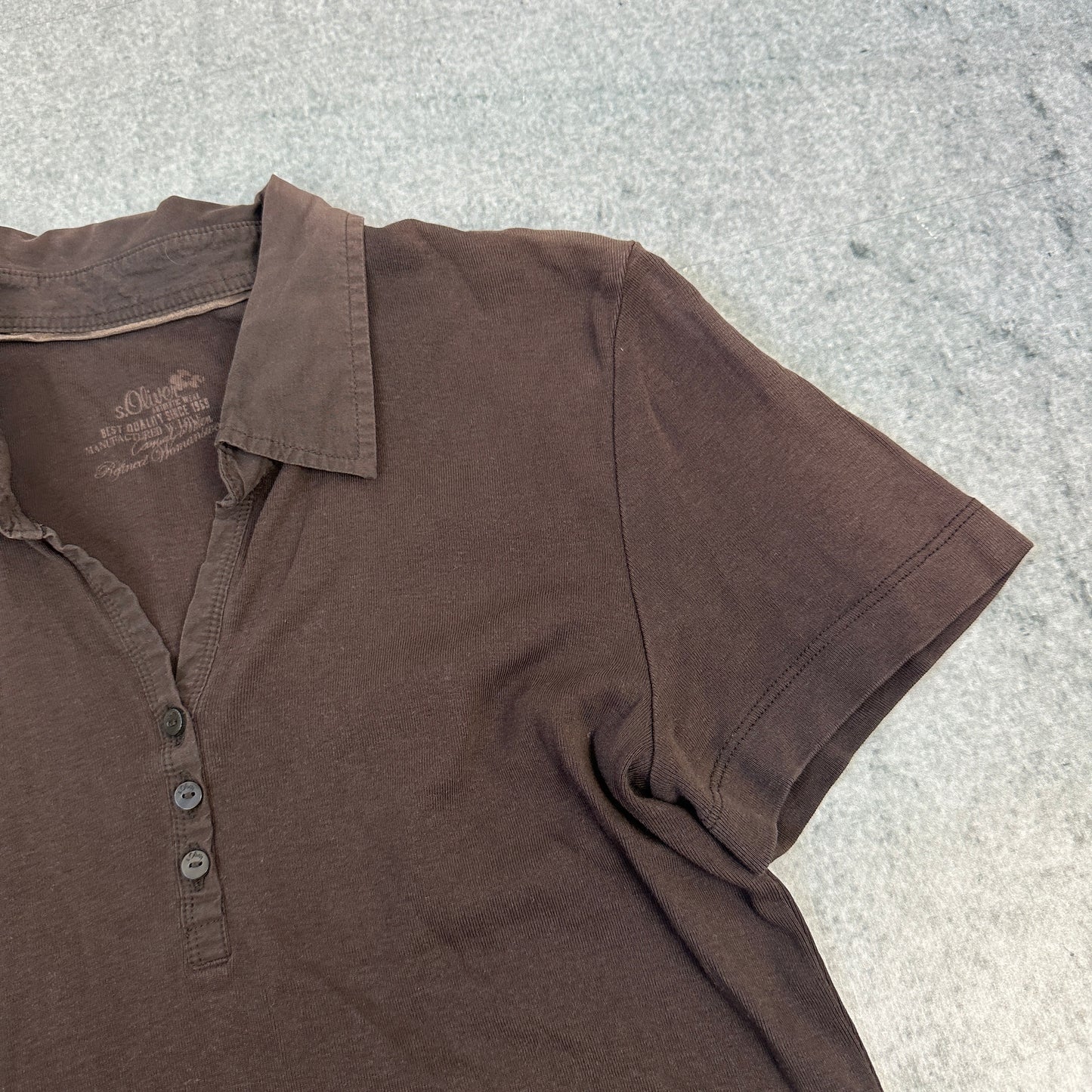 S.Oliver Poloshirt Braun (XS-S)