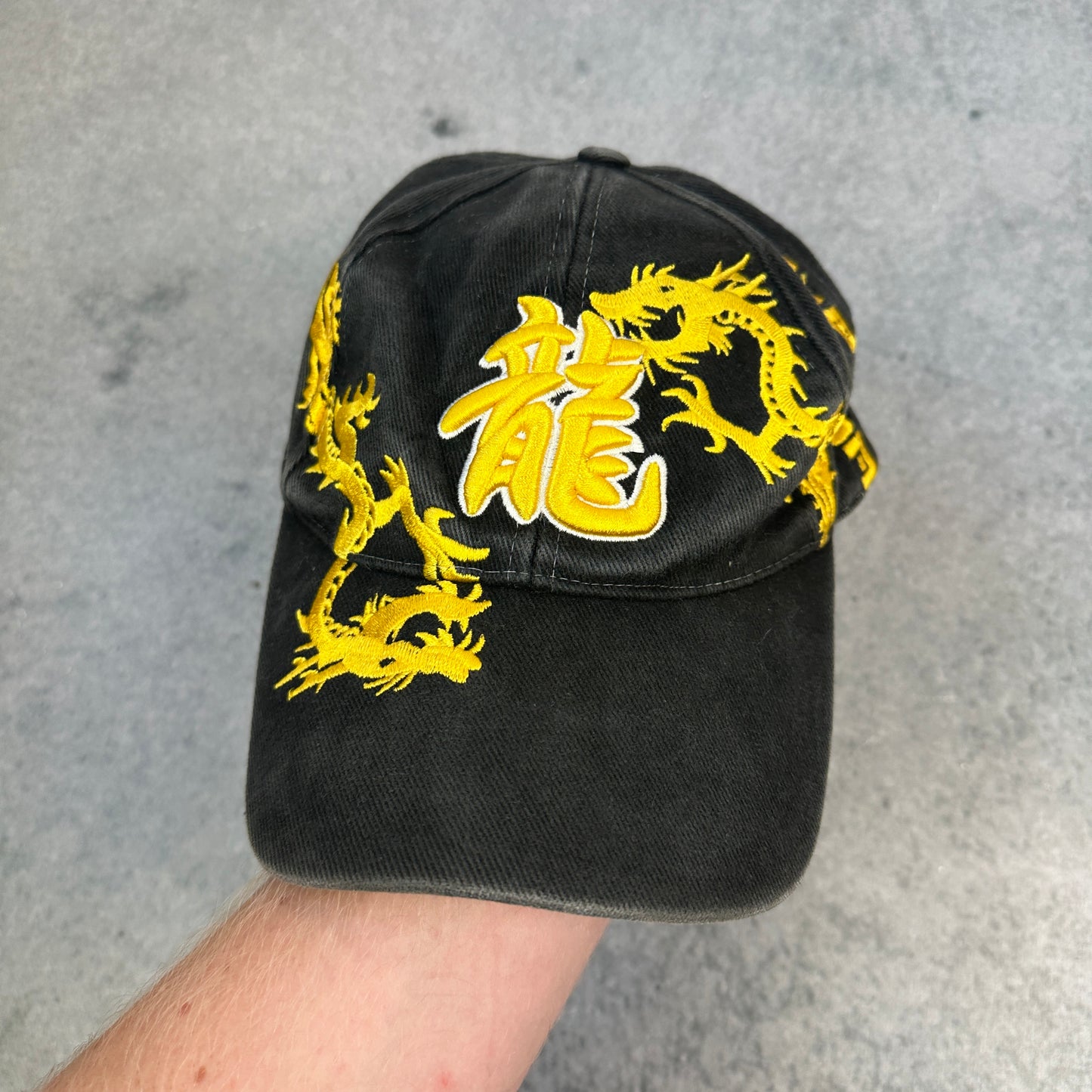 Vintage Chinese Dragon Cap