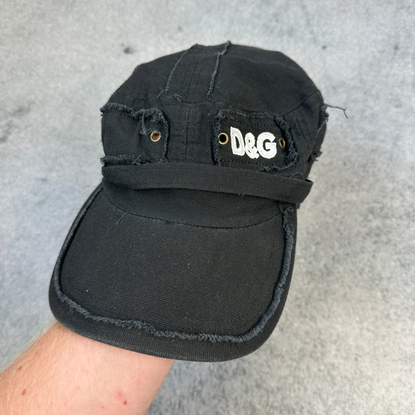 Vintage Dolce & Gabbana Cap Schwarz