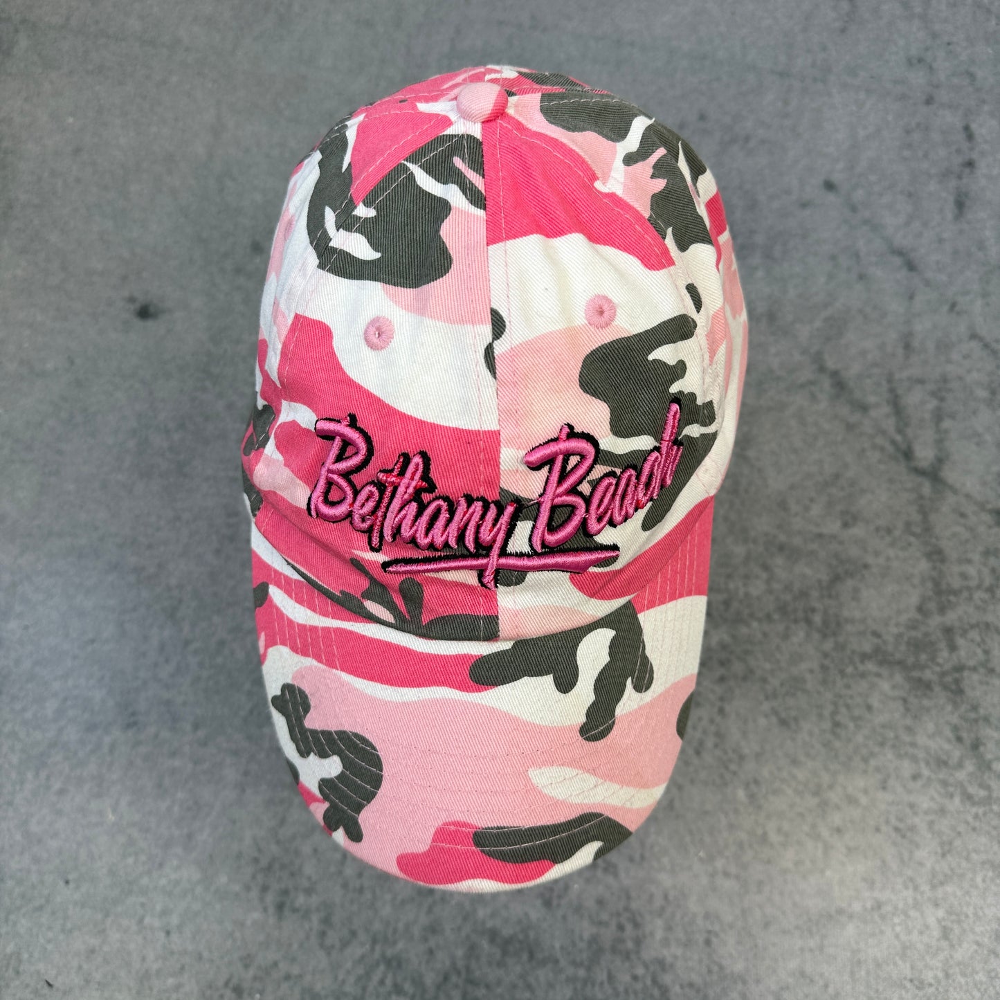 Bethany Beach Camo Cap