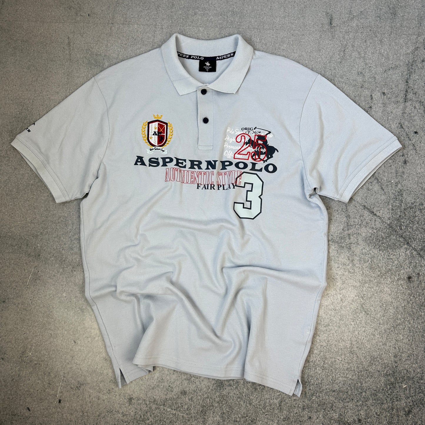 Aspern Polo Hellblau (XL)