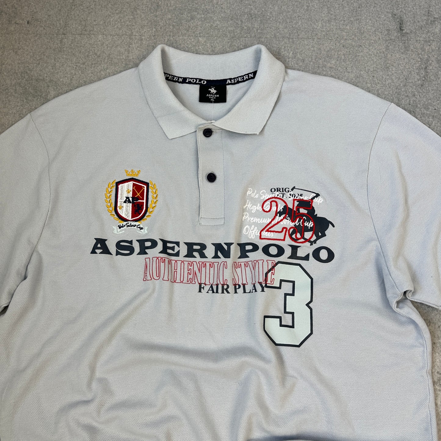 Aspern Polo Hellblau (XL)