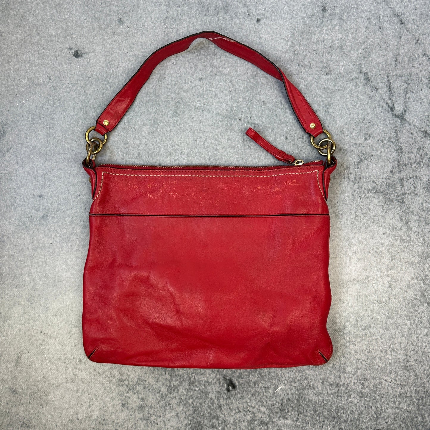 Vintage Coach Handtasche Rot