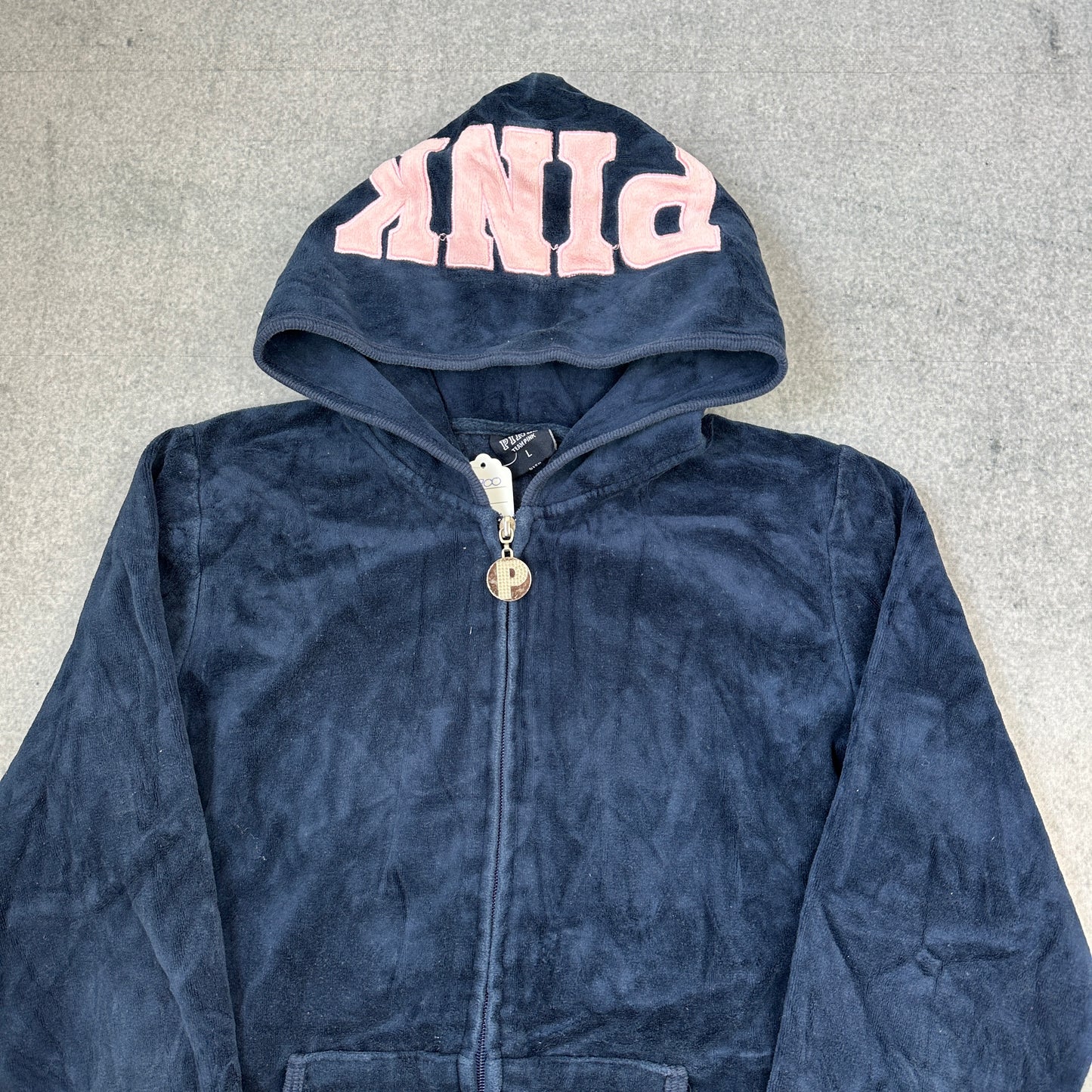 Victorias Secret Pink Hoodie Blau (L)