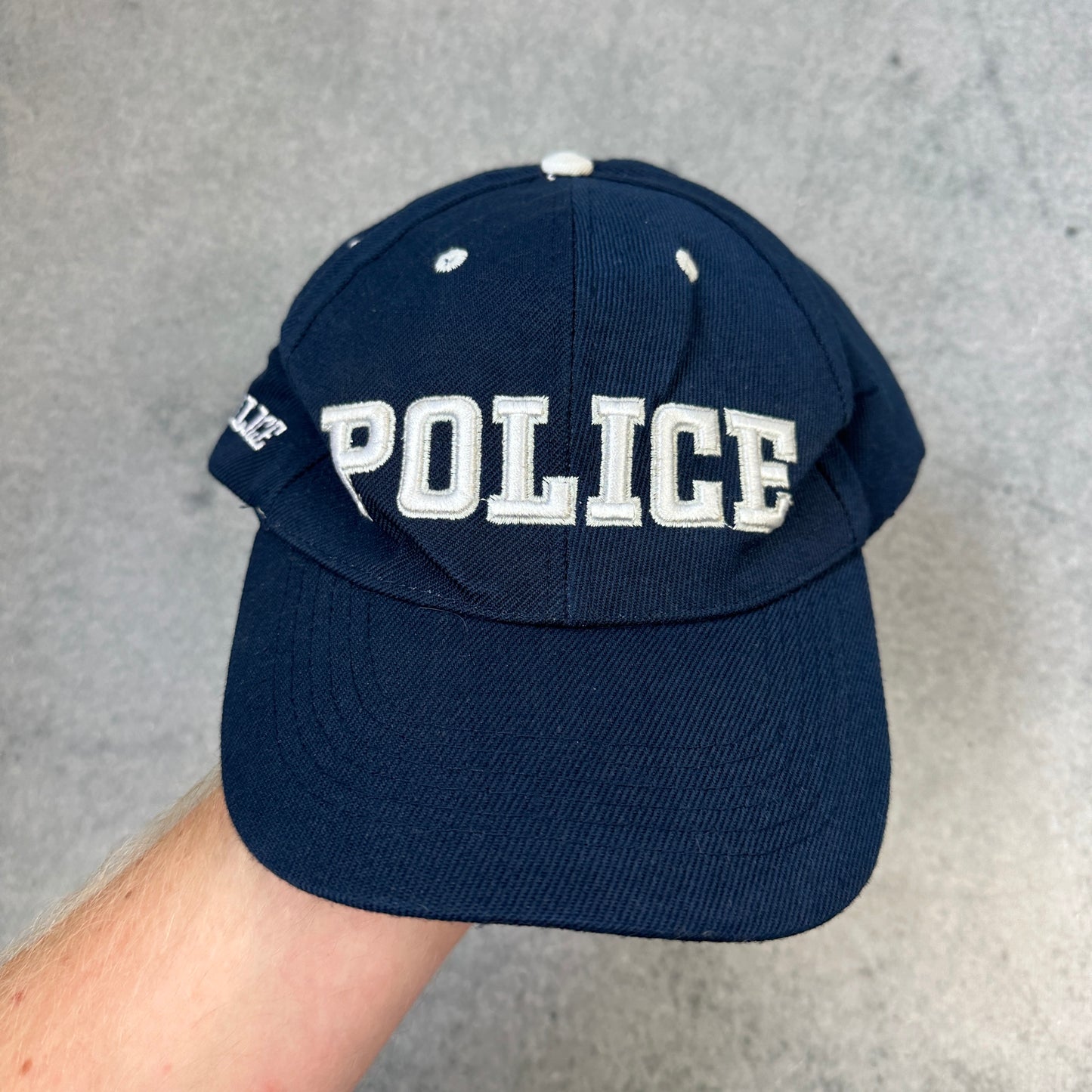 USA Police Cap Dunkelblau
