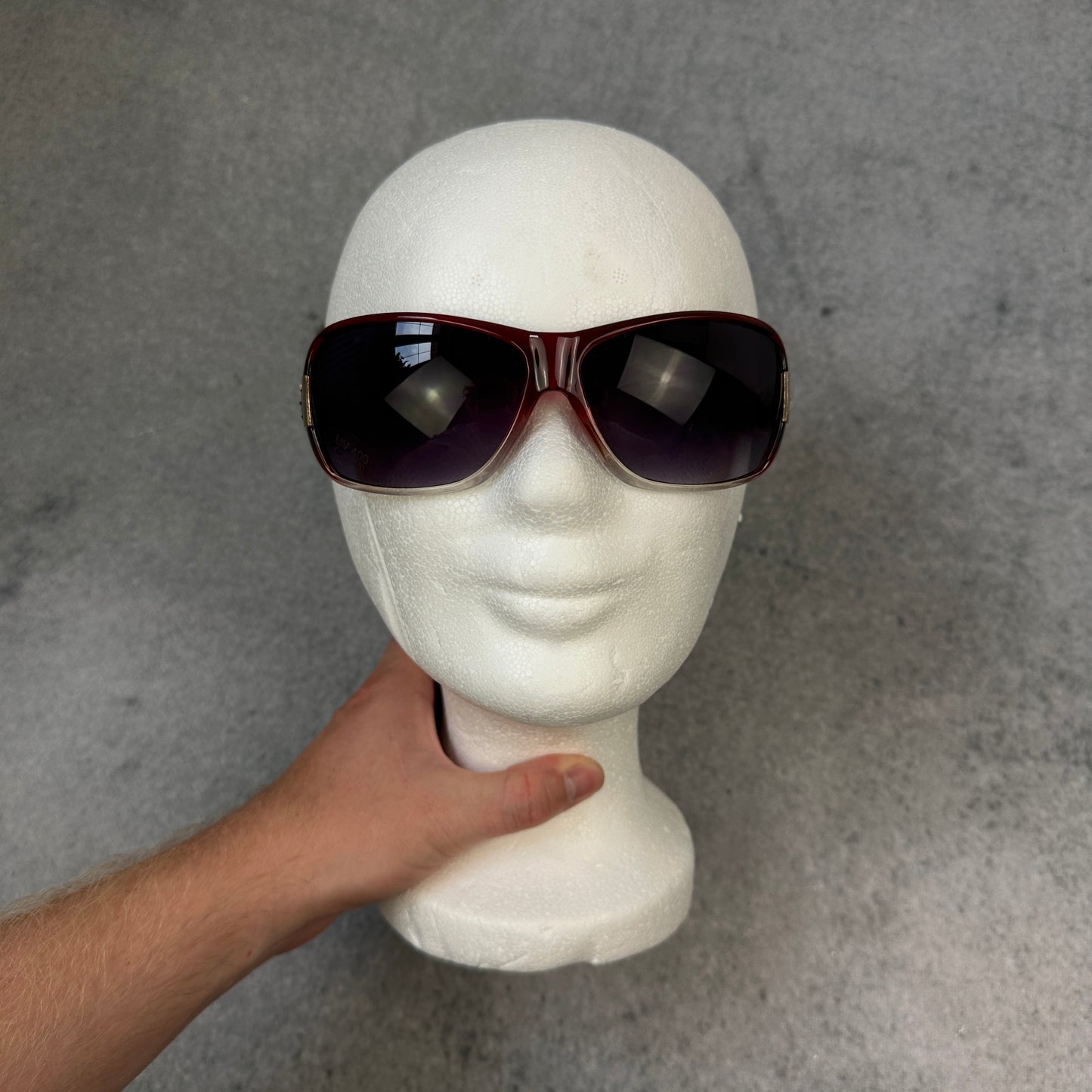 Sonnenbrille Rot Weiß