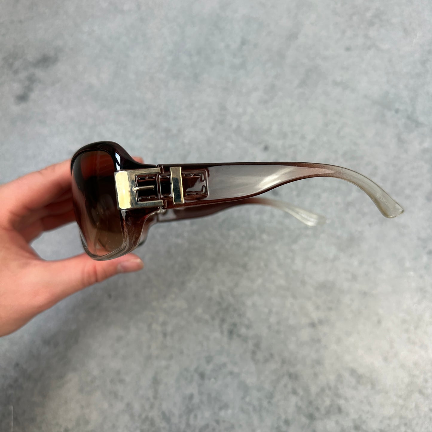 Braune Sonnenbrille
