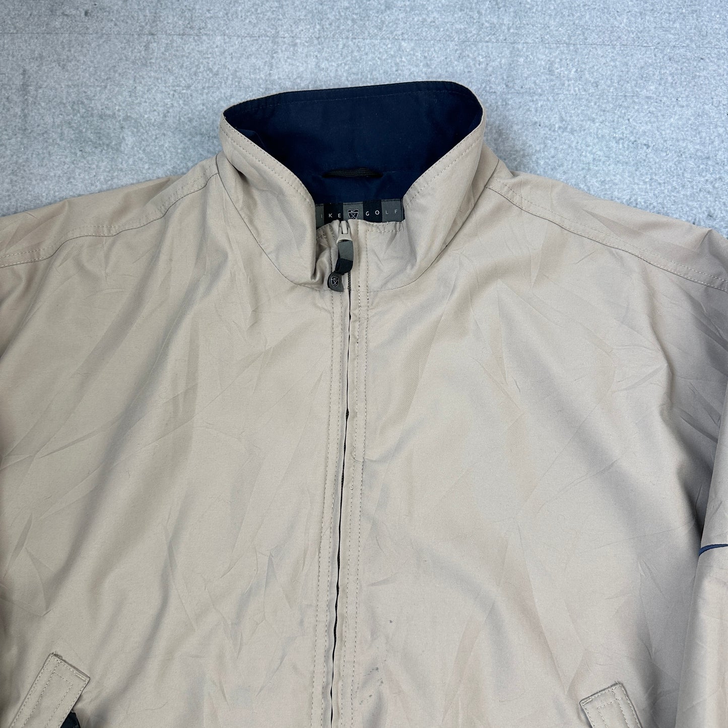 Vintage Nike Golf Jacke Beige (L)
