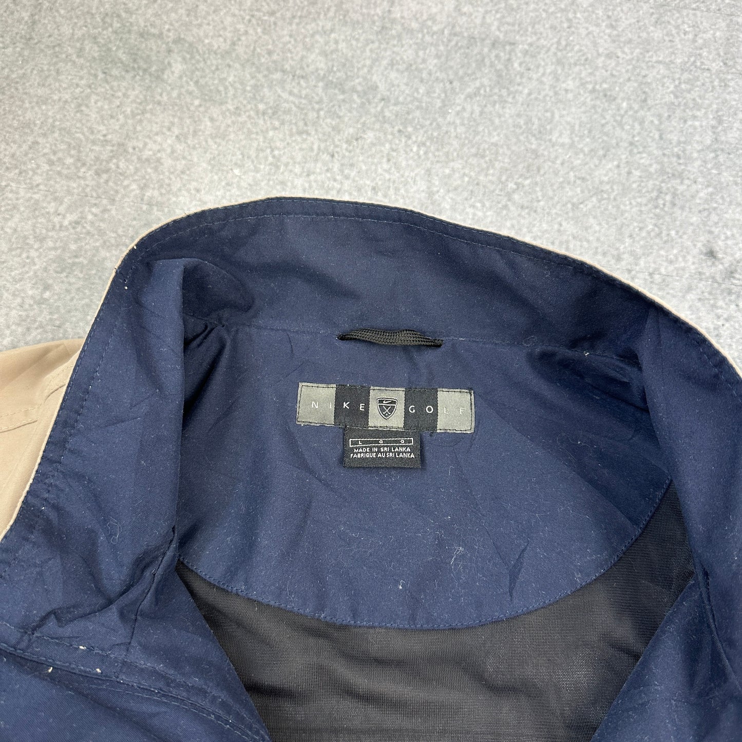 Vintage Nike Golf Jacke Beige (L)