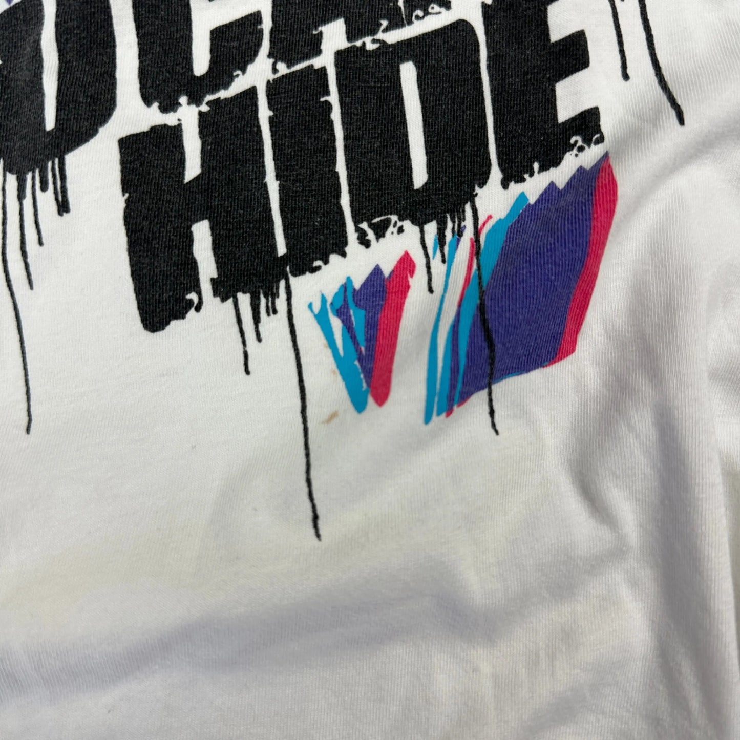 Vintage hommedelange T-Shirt Weiß L