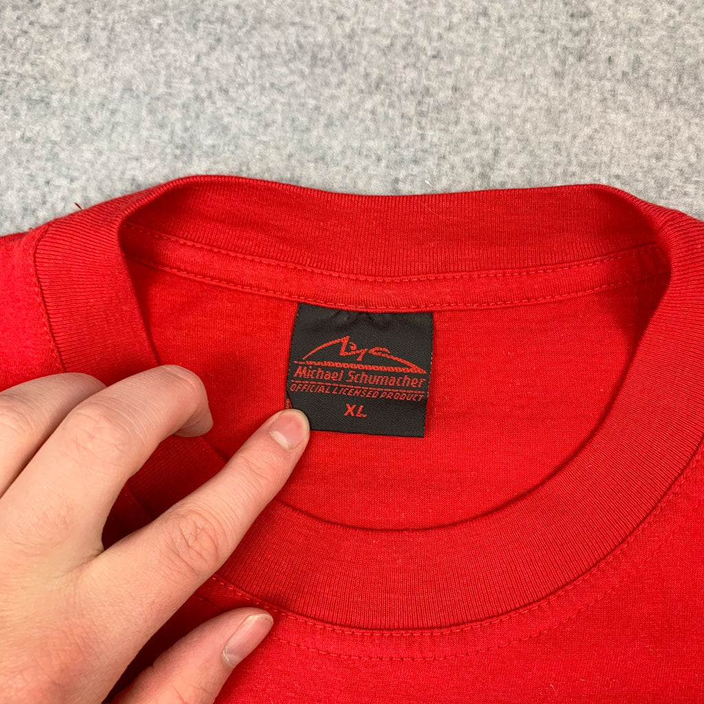 Vintage Michael Schumacher The Red Dragon T-Shirt Rot (XL)