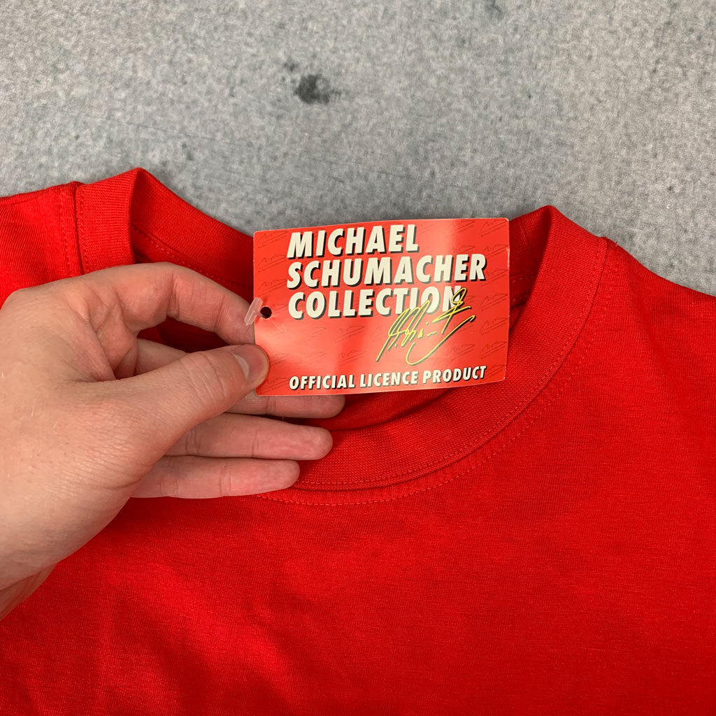 Vintage Deadstock Michael Schumacher Collection T-Shirt Rot (XL)