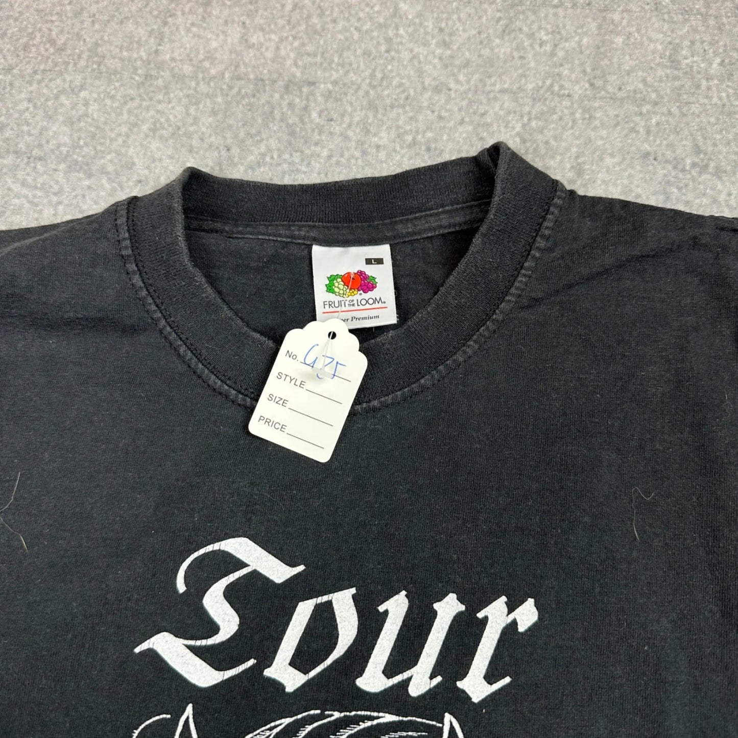 Vintage T-Shirt Schwarz ()