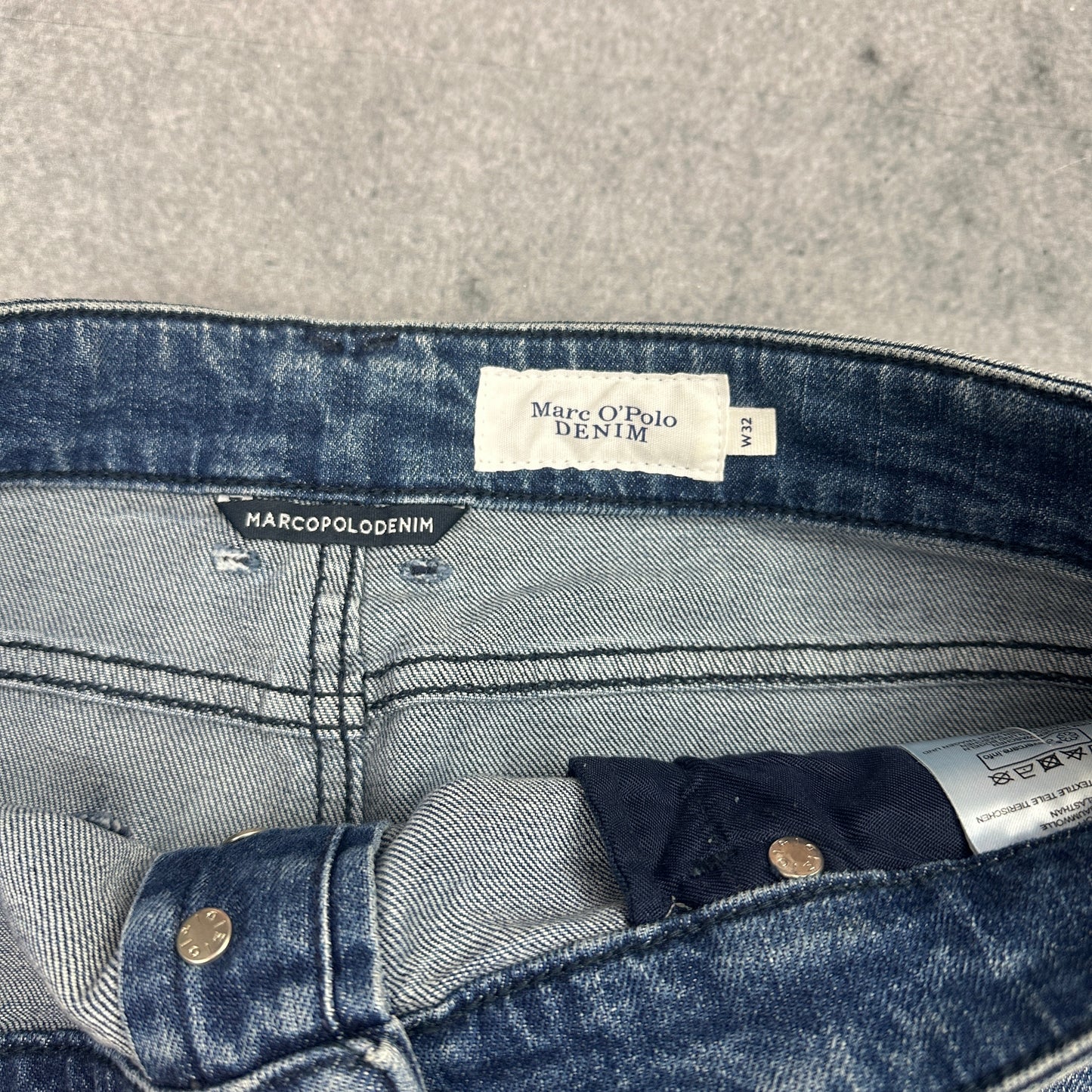 Y2K Marco Polo Denim Jeansrock (W32)