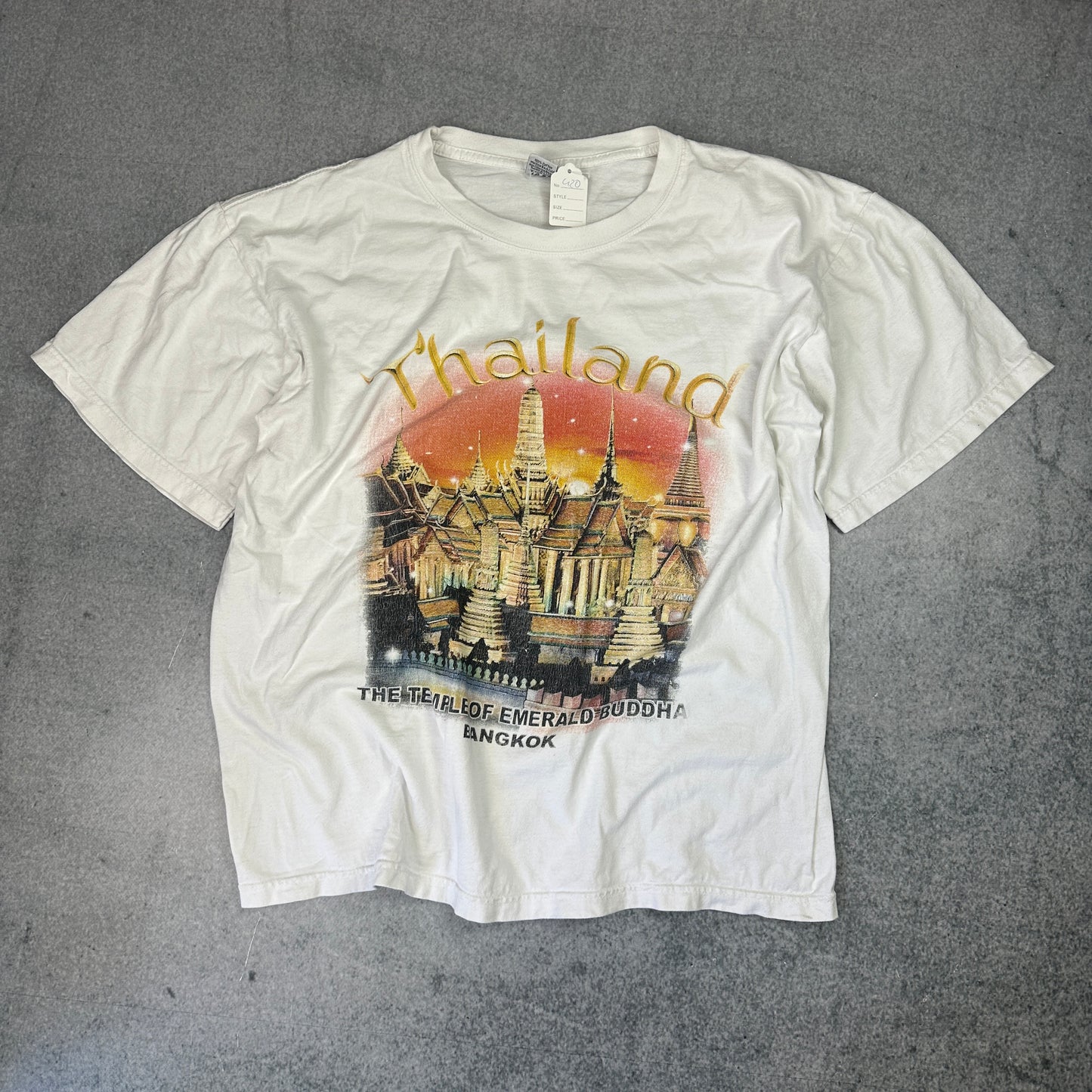 Vintage Thailand T-Shirt Weiß (XL)