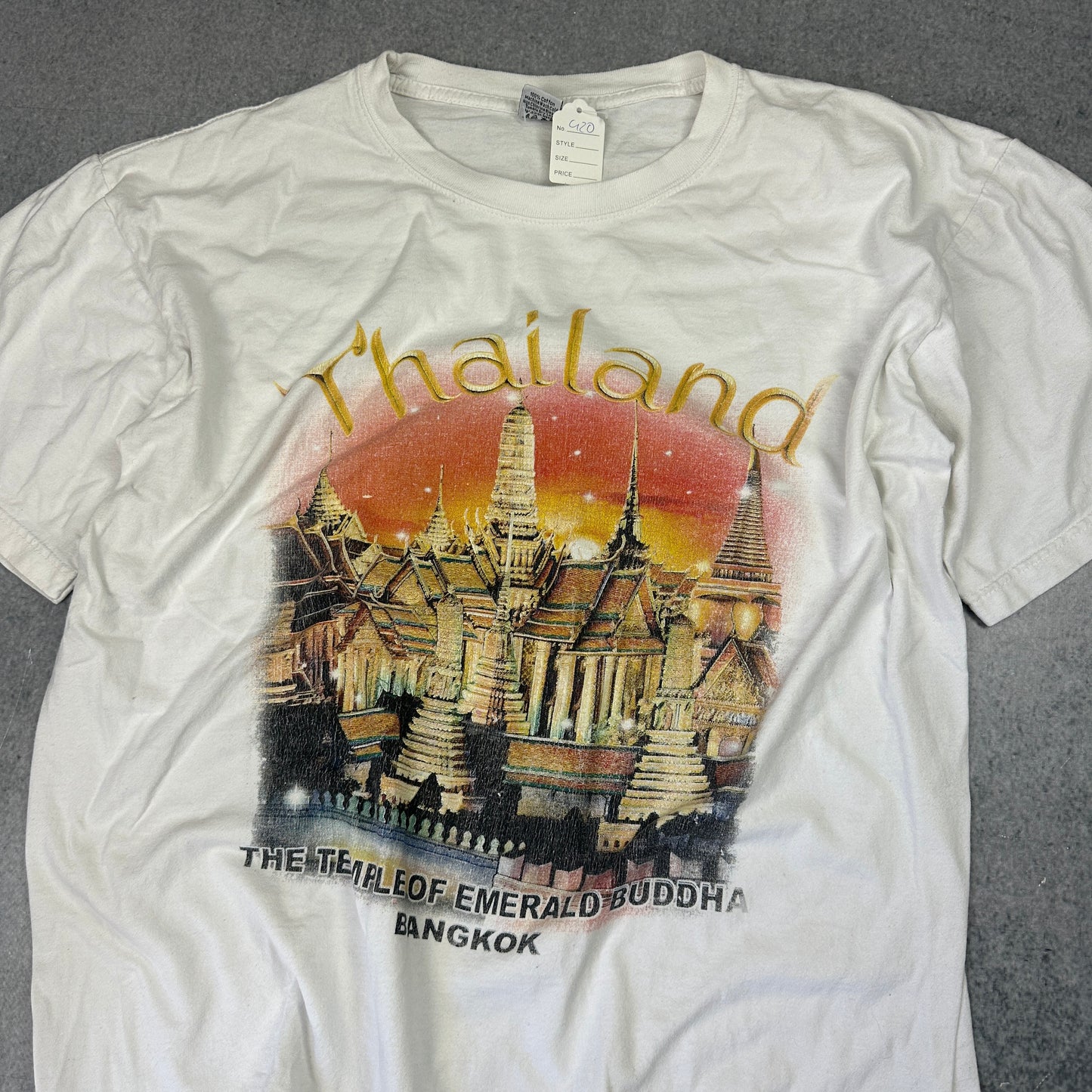 Vintage Thailand T-Shirt Weiß (XL)