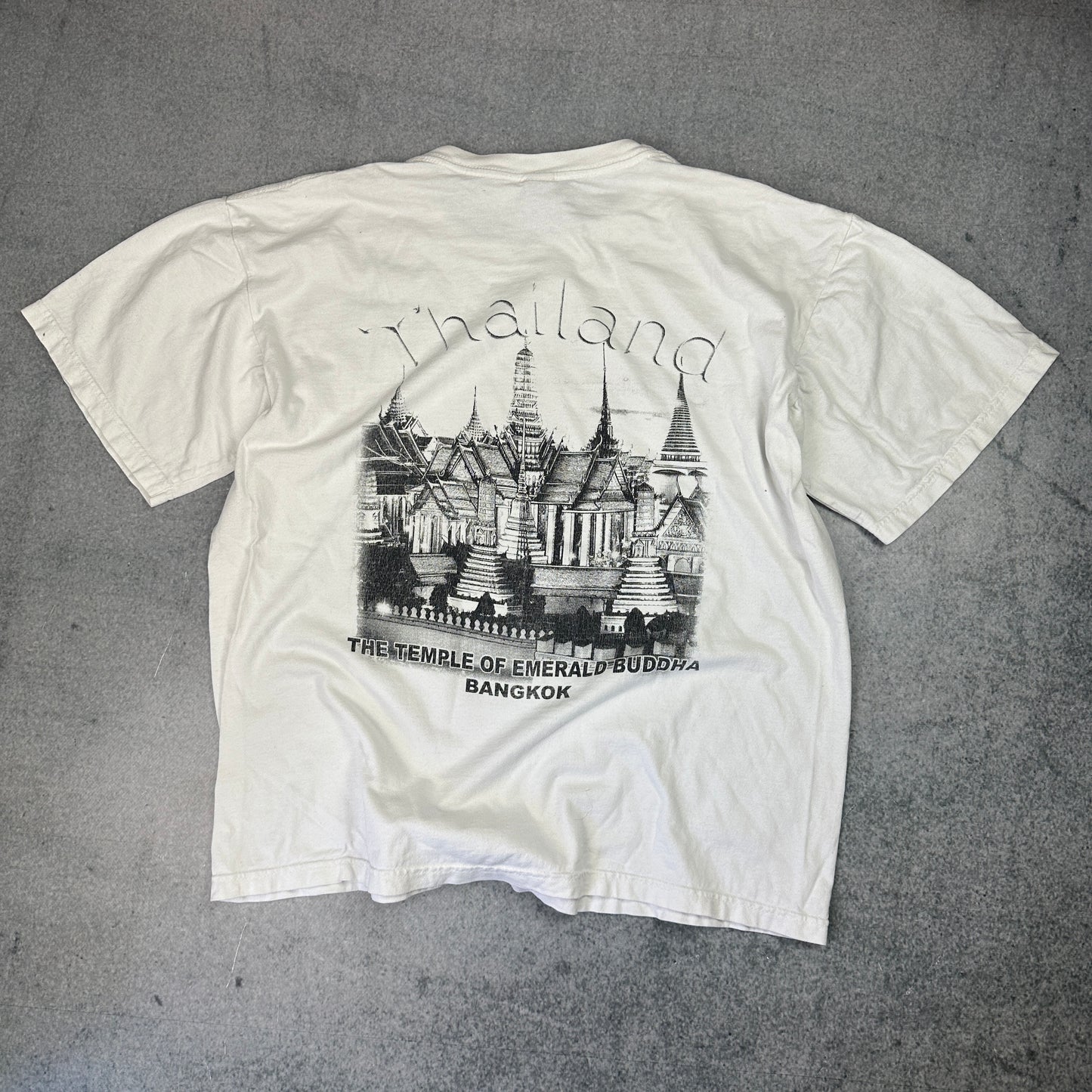 Vintage Thailand T-Shirt Weiß (XL)