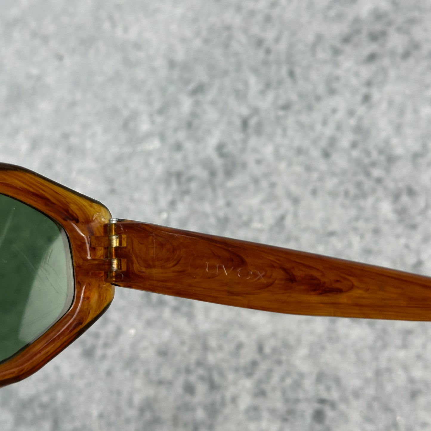Vintage UVEX Original 70er Jahre Sonnenbrille Braun