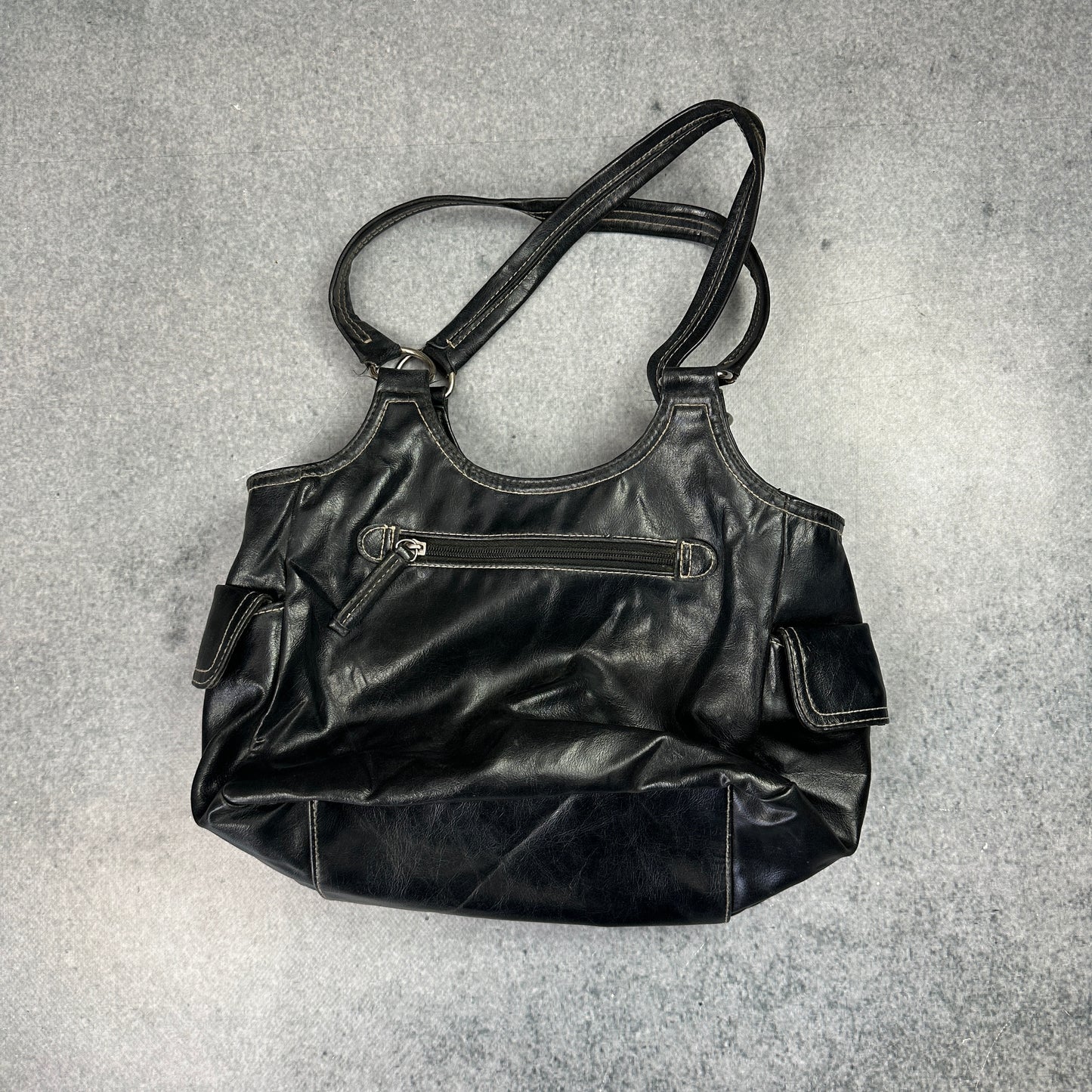 Y2K Handtasche Schwarz