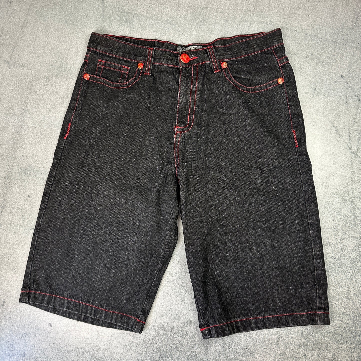 Vintage Smoke Rose Baggy Shorts / Jorts (40)