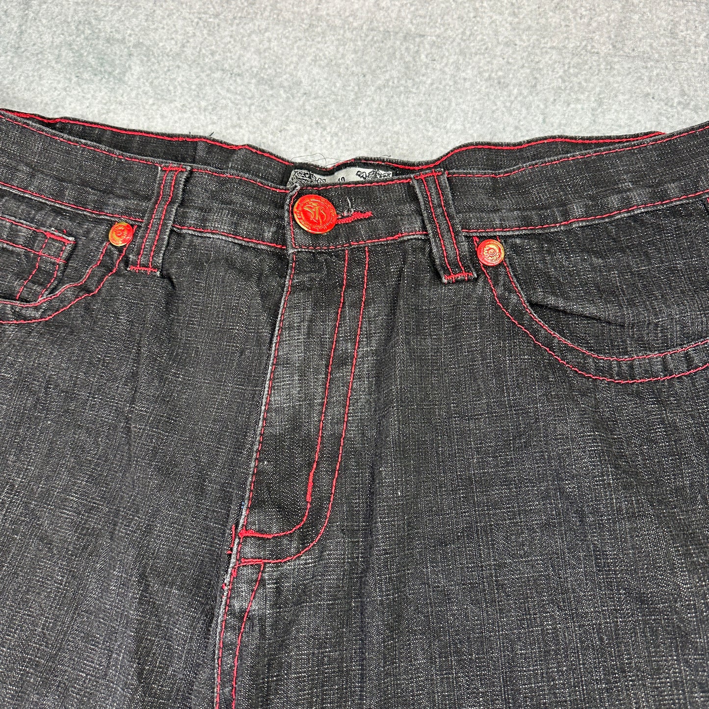 Vintage Smoke Rose Baggy Shorts / Jorts (40)