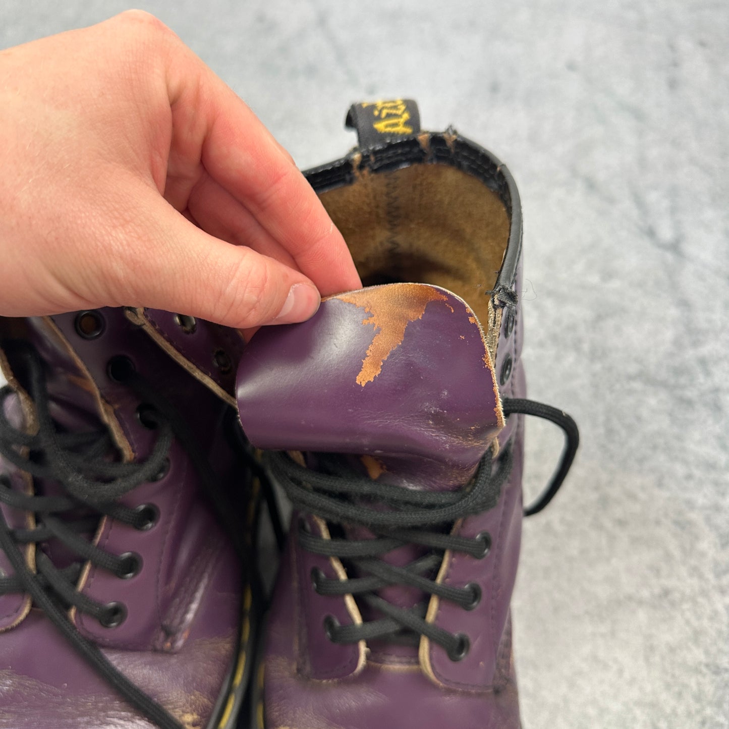 Dr. Martens Stiefel Lila (EU39)