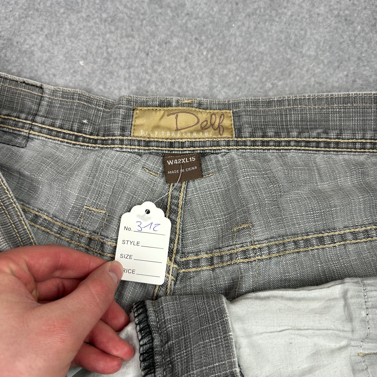 Vintage Delf Baggy Shorts / Jorts (W42/L15)