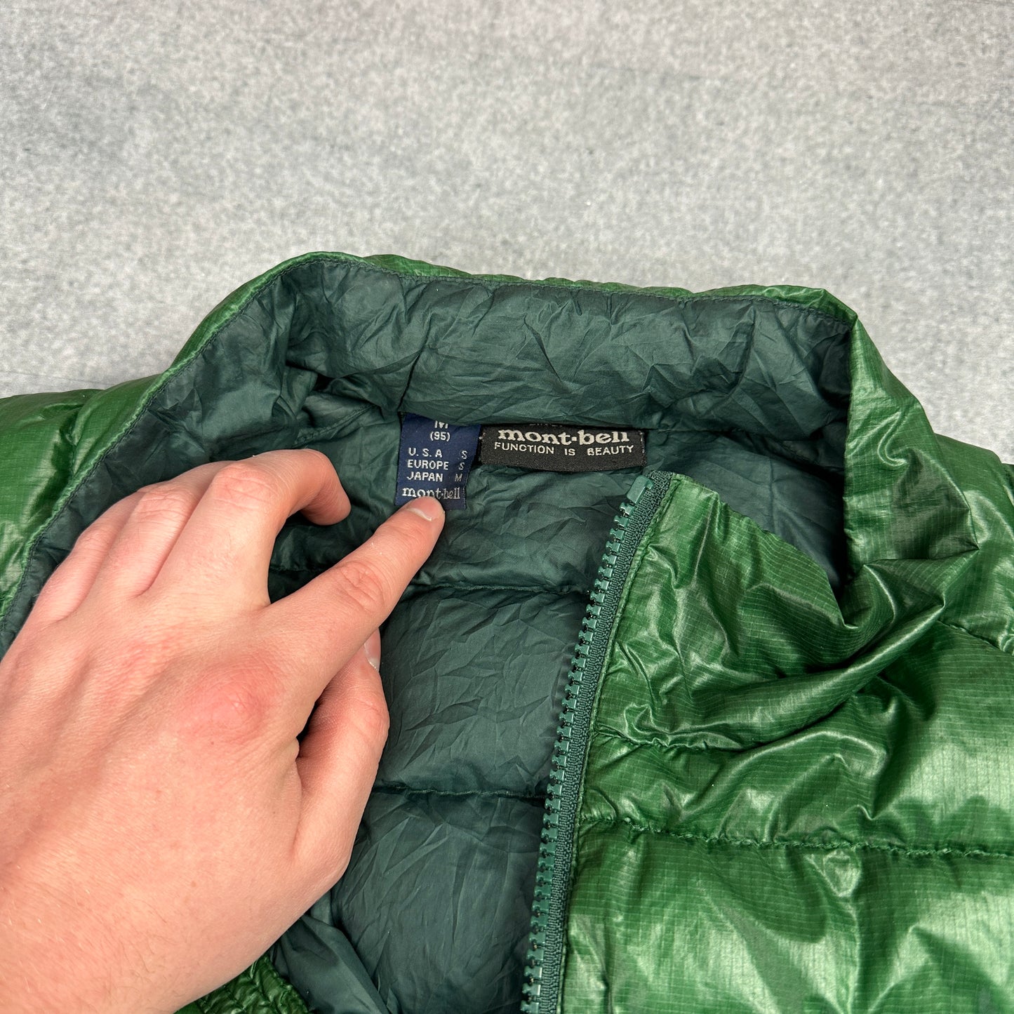 Montbell Jacke Grün (S)