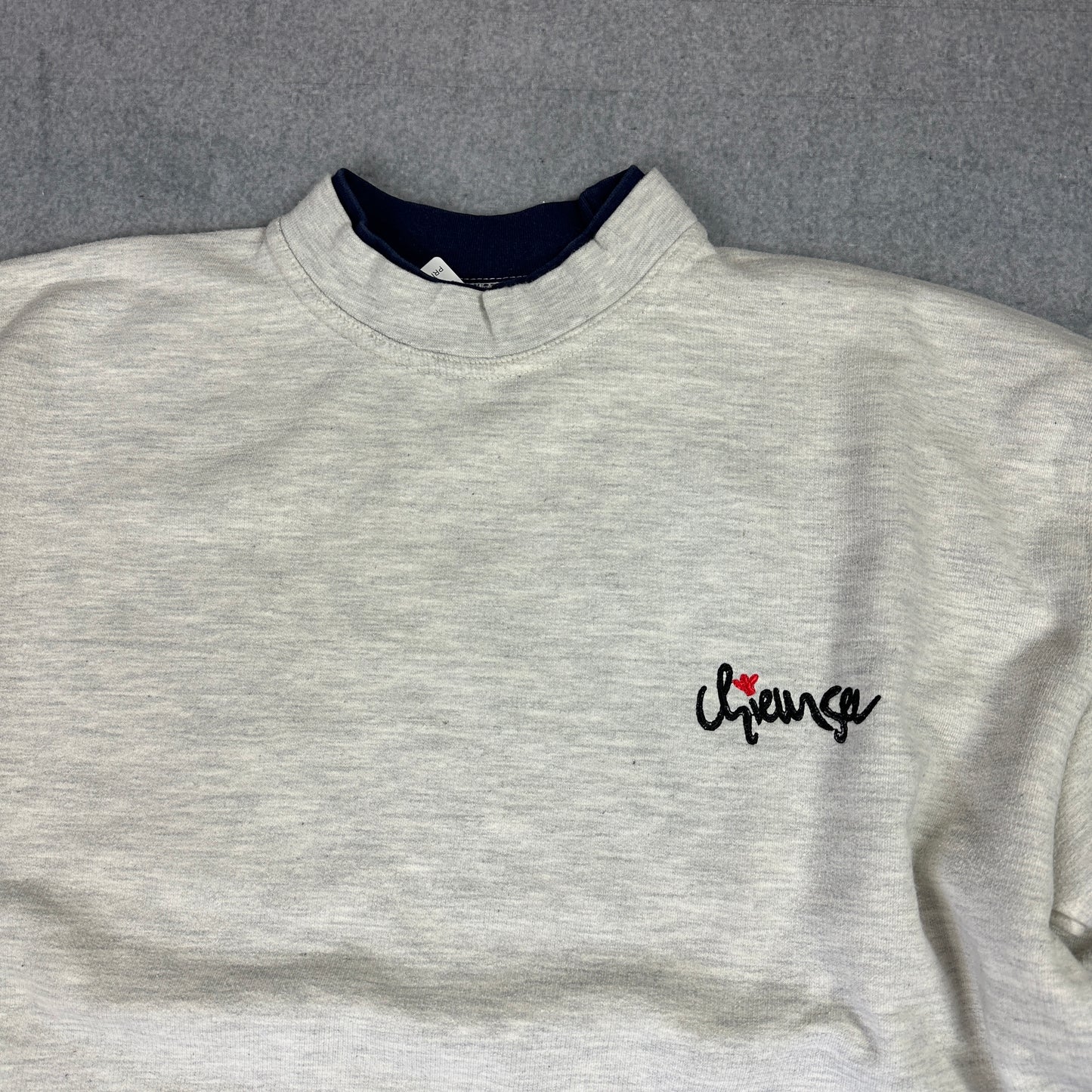 Vintage Chiemsee Sweater Grau (XL) 80er/90er