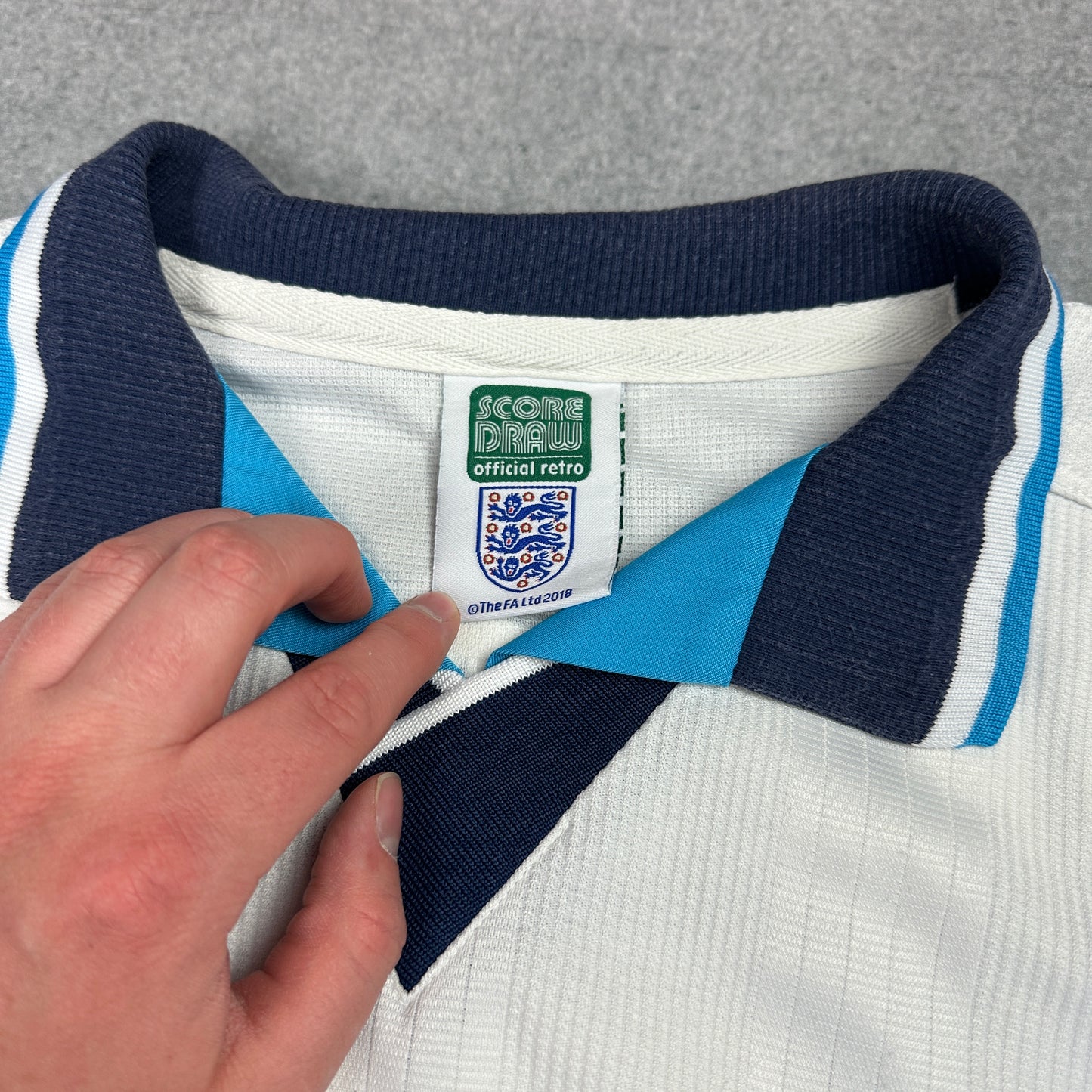 England Heimtrikot 1995-1996 Gascoigne 8 (XL)